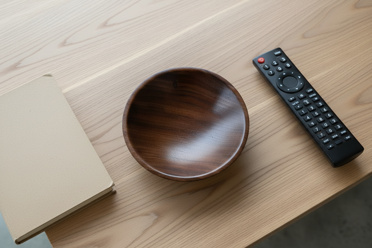Walnut Bowl Glossy