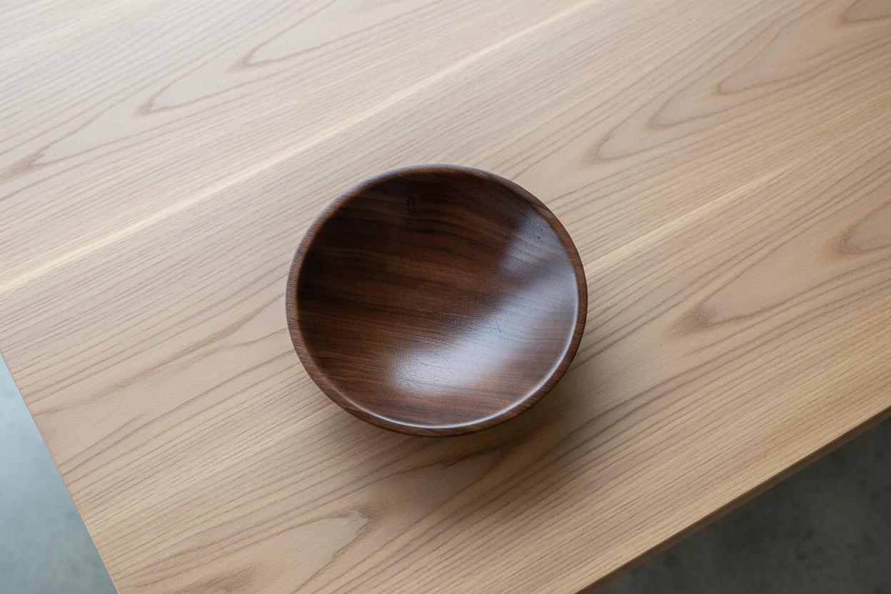 Walnut Bowl Glossy