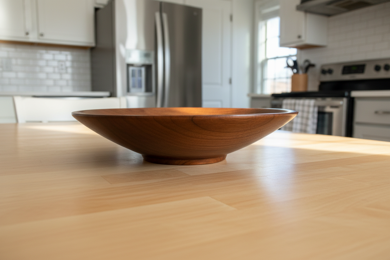 Walnut Bowl Glossy